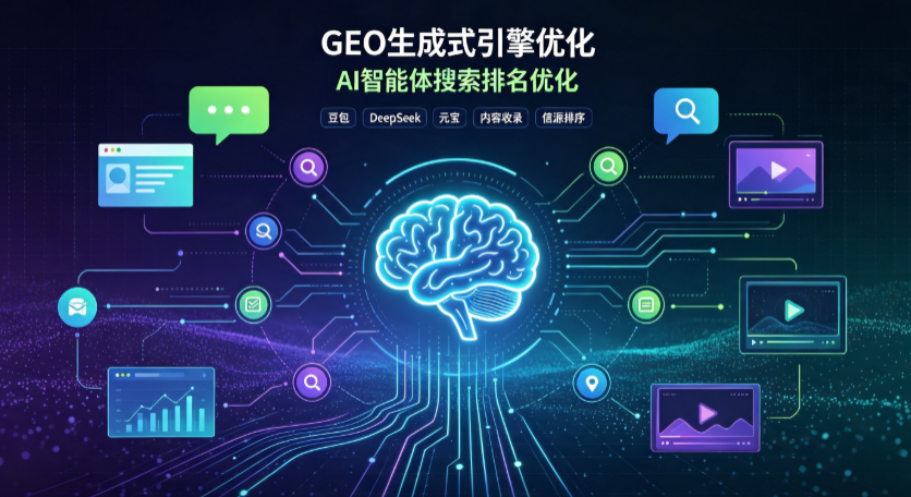 城厢区GEO 浪潮来袭：生成式引擎优化崛起，创作者争抢豆包、DeepSeek、元宝智能体流量入口
